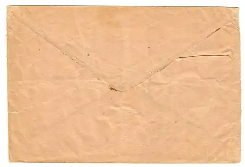 1918 Constantinople Feldpost MIL MISS sur enveloppe tournante avec note directrice FP 412