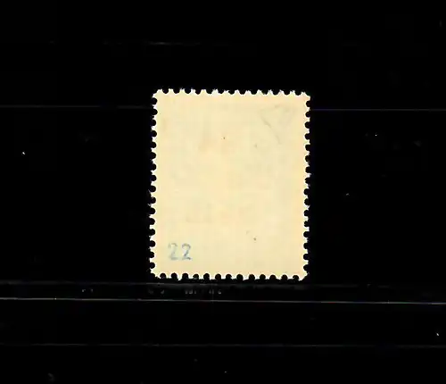 Albanie Min. 7 II, erreur de mise en place, **, post-fraîchissement, BPP Attest