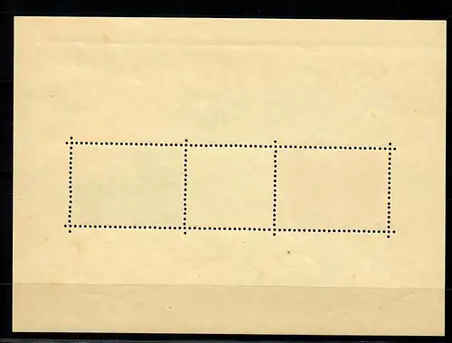 Serbien MiNr. Block 1 I, postfrisch, **   BPP Attest, für die Stadt Semendria