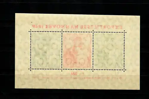 BiZone: MiNr. Block 1c, post-freease, **, BPP Attest