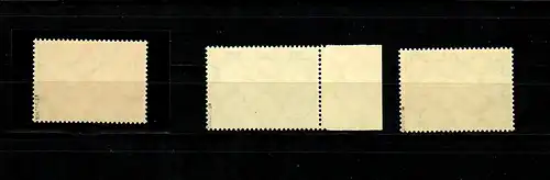 DR: MiNr. 496-498, Chicagofahrt 1933, postfrisch, BPP Signatur
