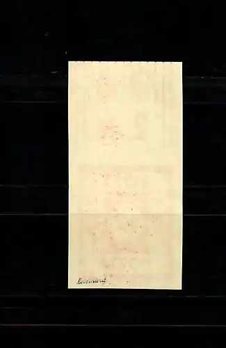 SBZ Est-Saxe: Min. 41, post-freeich, ** Oberrand, BPP Attest