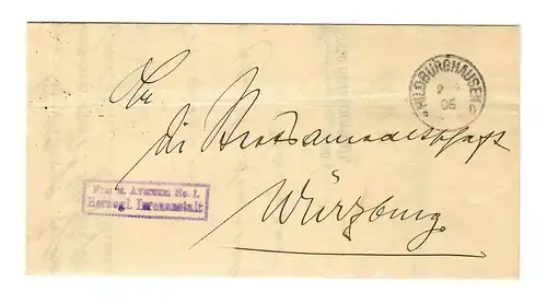 1906 Gratuit duché de Hildburghausen avec texte