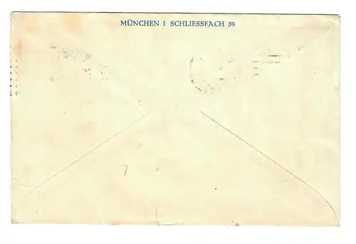 München 1916: Landessammelstelle der bayer. Kriegsinvaliden Fürsorge - Kitzingen