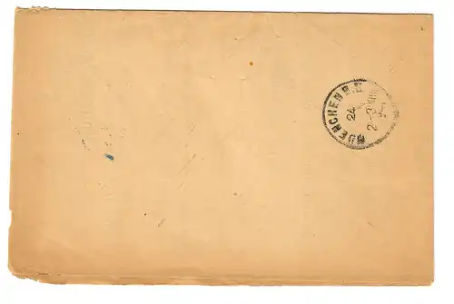 L'ordre de livraison est le suivant: Munich, 1894, retour par timbres Porto gratuit