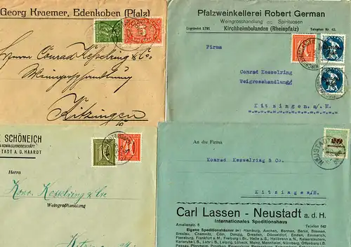 11x Kirchheimbolanden, Bad Dürkheim, Edenkoben, Neustadt adH, Hambach, Maikammer