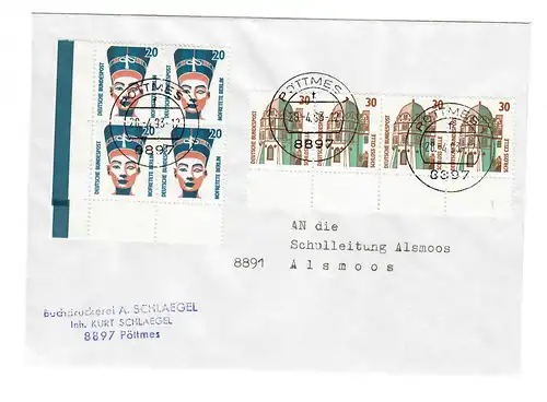 Lettre de Pöttmes après Alsmoos 1993, après. Vignette 44. Journée allemande du Sud
