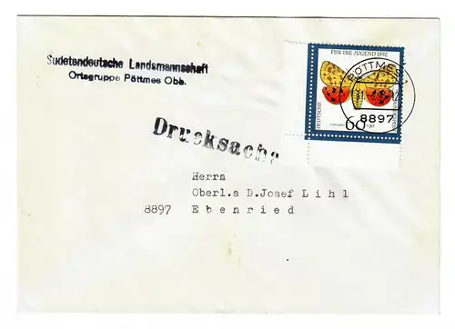1993 Chose de pression de Pöttmes après Ebenried