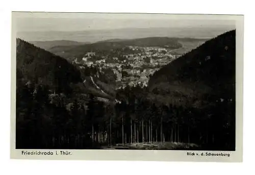 Ansichtskarte 1950 Friedrichsroda nach Frankfurt, MiNr. 266