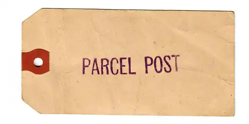 1912 Pacel Post, for luggage Orange NJ