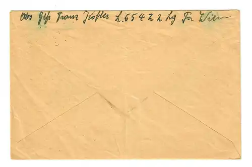 Feldpost 1944, FPNr. L55422, Bruneck Alpenvorland