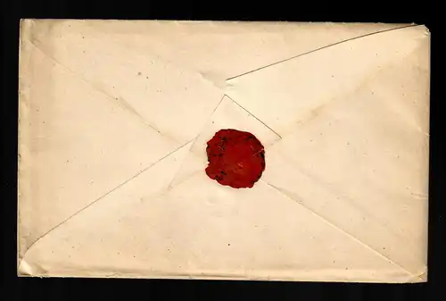Ortsbrief Wien, doppeltes Porto, MeF MiNR. 36 I