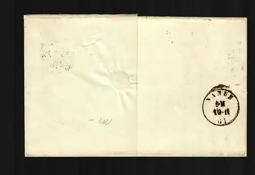cover from Annevoie to Namur 1861, #7