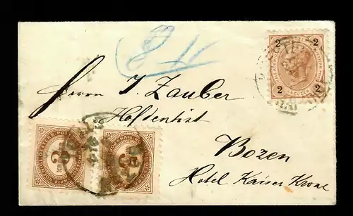 Brief nach Bozen 1894
