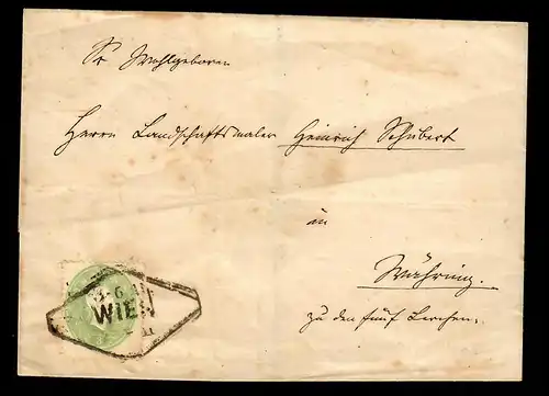 Lettre de Vienne, Lettre locale, Mi n° 19