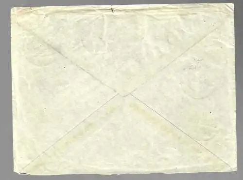 Lettre de l'Aéroport à Berlin en Afrique du Sud 1936