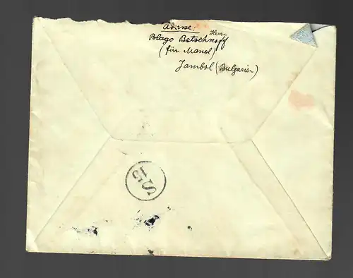 Bulgarie: Jambol 1916 to Munich