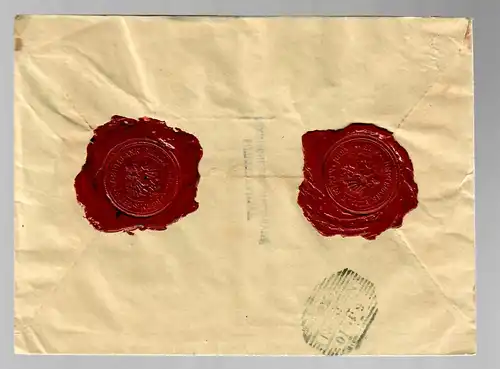 Lettre d'argent Pilsen 1910 après les nouveaux