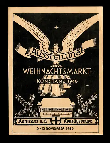 Marché de Noël Constance 1946, Exposition Marché De Noël