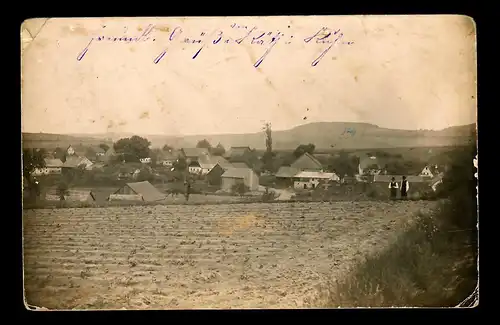 Fotokarte Hauzendorf Feldpost, 1914