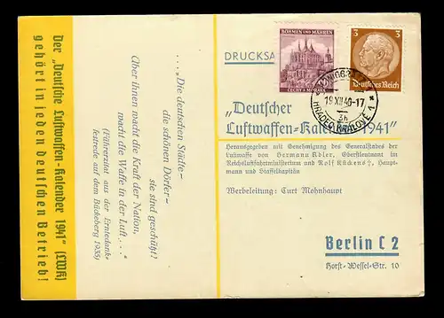 Carte avec B&M Königgrattz à Berlin