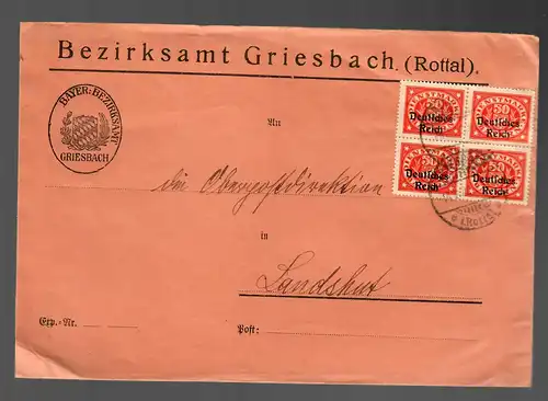 Office de district de Griesbach après Landshut 1922