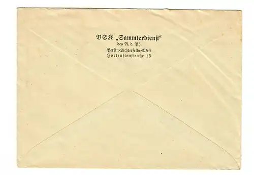 Lettre de Strasbourg 1941 à Oldenburg