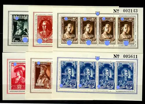 Images impériales: Min. IX - XIV, frais, ** dans le petit arc