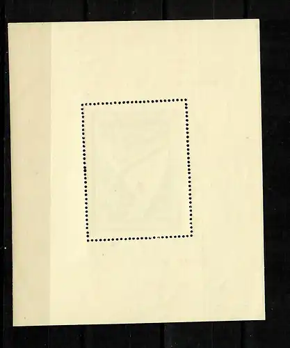 France 1941: numéro du Min. bloc I, frais de port, **