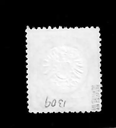 DR: MiNr. 27b, gestempelt Karlsruhe, farbfrisch, BPP Attest