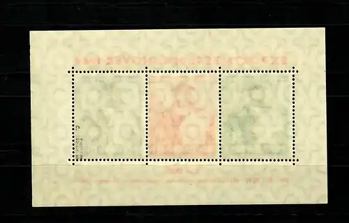 BiZone: MiNr. Block 1c, , BPP Attest, postfrisch, **