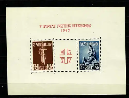 Serbie: Min. Block 3, post-freease, **