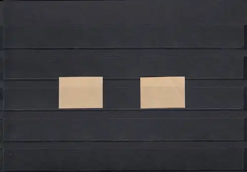 DR: Halbamtliche Flugpost MiNr. 18 a+b, *, ungezähnt, 1x bügig