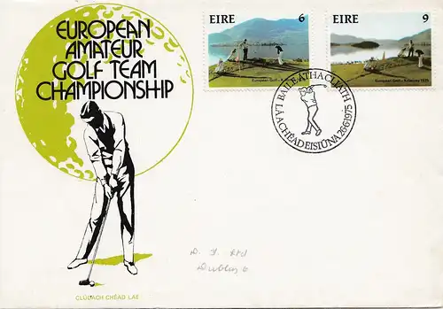 1975: Eire-Irlande: Championnat européen d'équipe de golf amateur