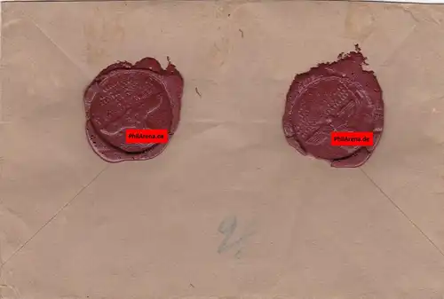 GG: Lettre de valeur Cracovie 20, groupe principal économie, grands sceaux