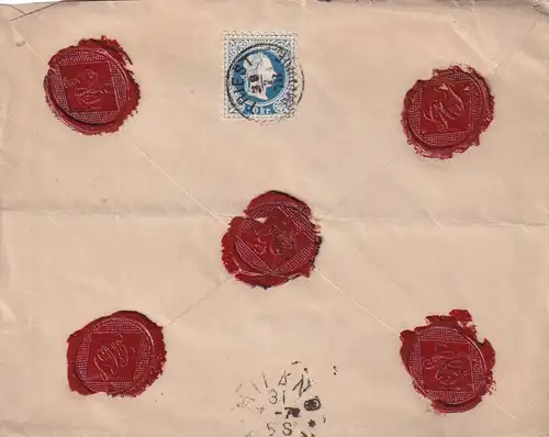 Inscrivez-vous Trieste Gare ferroviaire vers Milano 1878