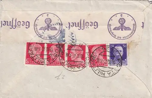 Poste Militare Dalmatienan Travailleurs étrangers à Hilchenbach/Siegen 1940