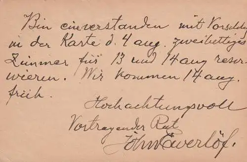 Postkarte Inflation 1921 Jenbach/Tirol, Bahnhofsbriefkasten nach Berlin
