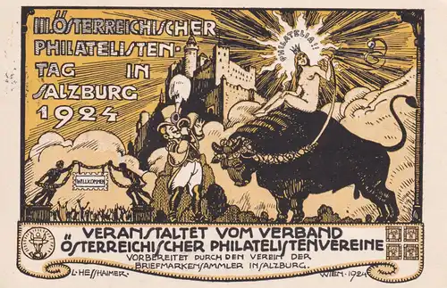 Philatelistentag Salzburg 1924