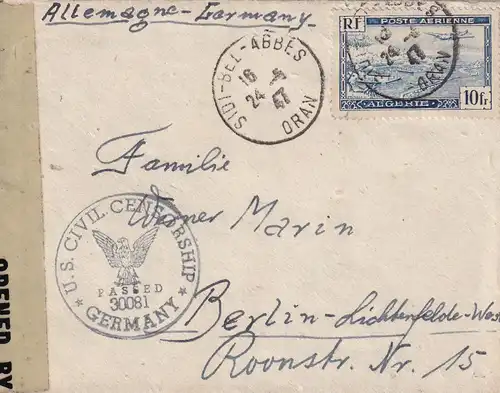 Algérie: Légion Etrangere to Berlin, 1947 Sidi Bel Abbes/Oran, centre