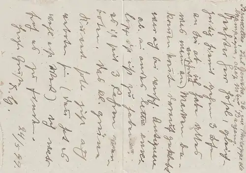 Buxelles 1899 vers Smyrne, Kuk Post