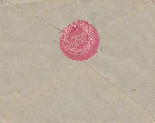 cover 1915 Constantinople to Wien, censor