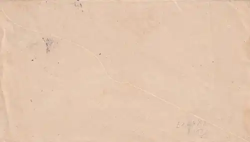 cover St. Thomas 1889 to Bremen