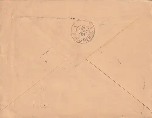 cover 1898 St. Denis s Seine to Pas-de-Calais 18 98