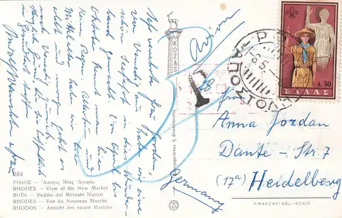 3x picture post card: Topic: Boy scout, studd