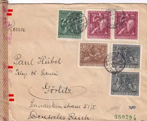 Losno to Görlitz 1943, OKW censor