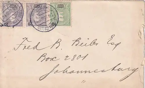 cover Lourenco Marques, Delago Bay to Johnesburg 1898