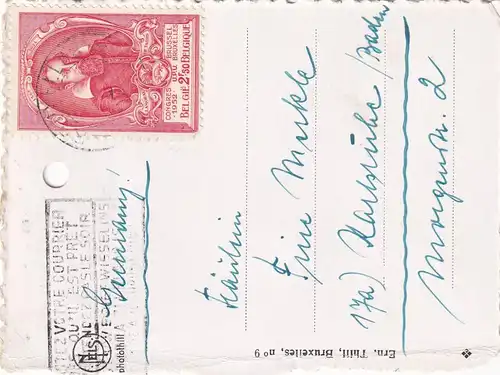 5x covers/card about 1950 to Heidelberg