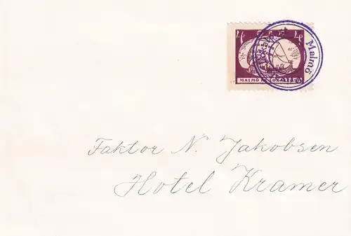 cover Malmö, city post private