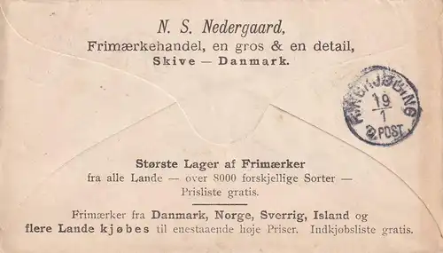 couverture 1898 Skive to Ringkjobing